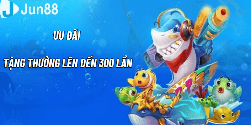 Nội dung ưu đãi “Ngày bắn cá tiền về quá xá tiền thưởng gấp 10 lần”